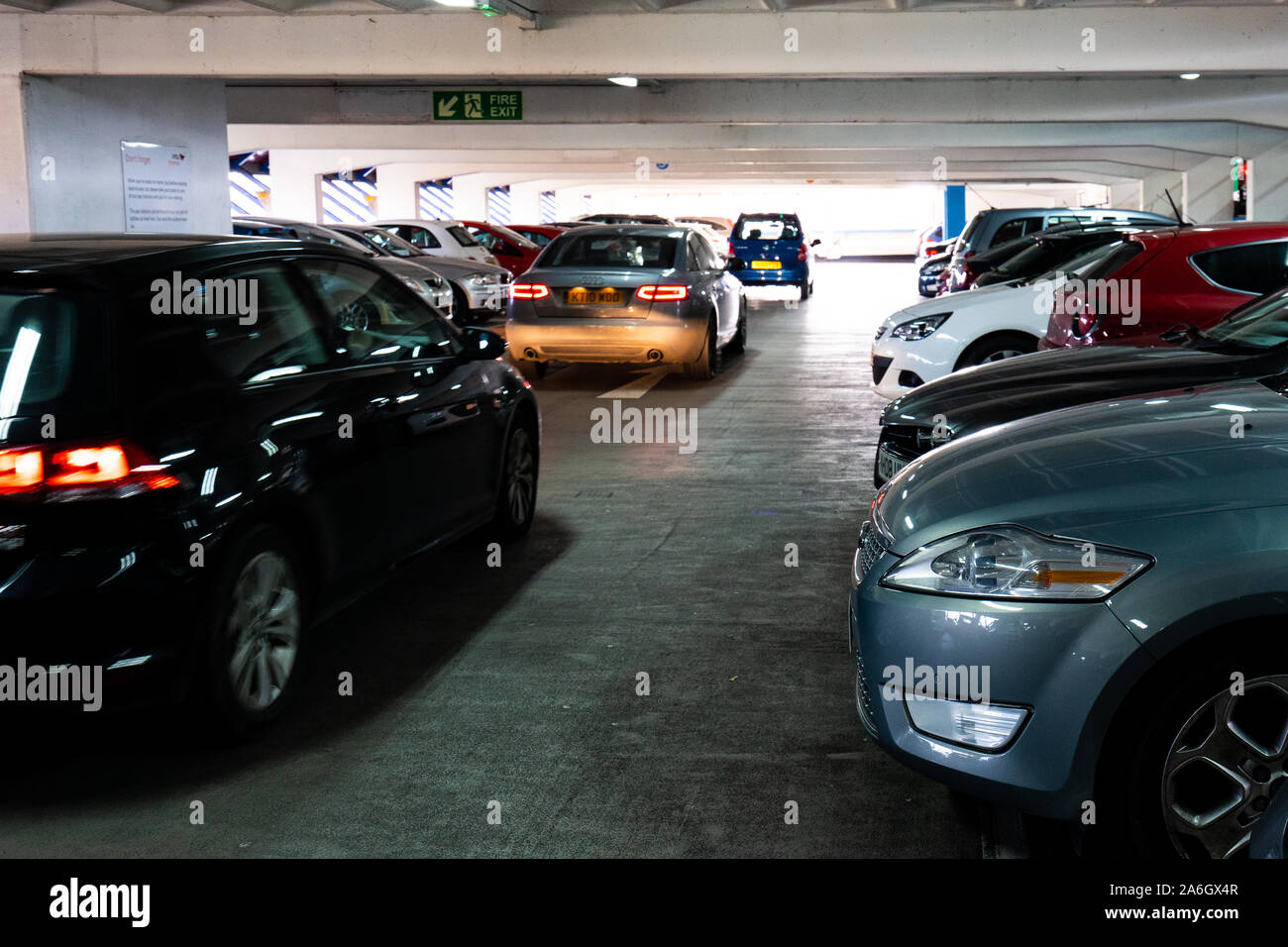 The Multi Storey Car Park Parking Garage For The Intu Potteries