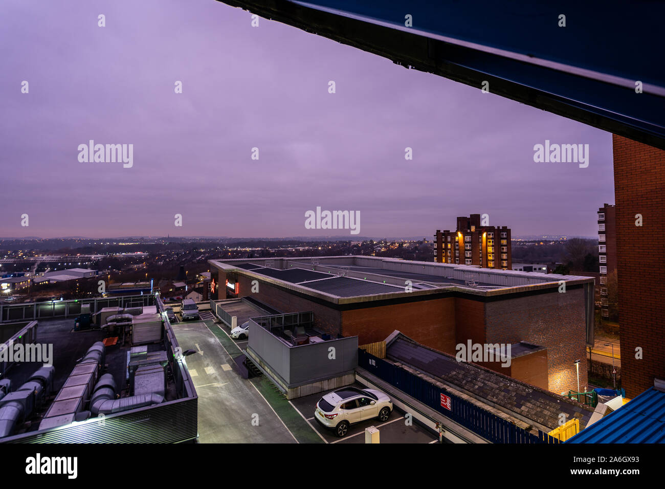 Parking Garage Rooftop Stock Photos Parking Garage Rooftop Stock