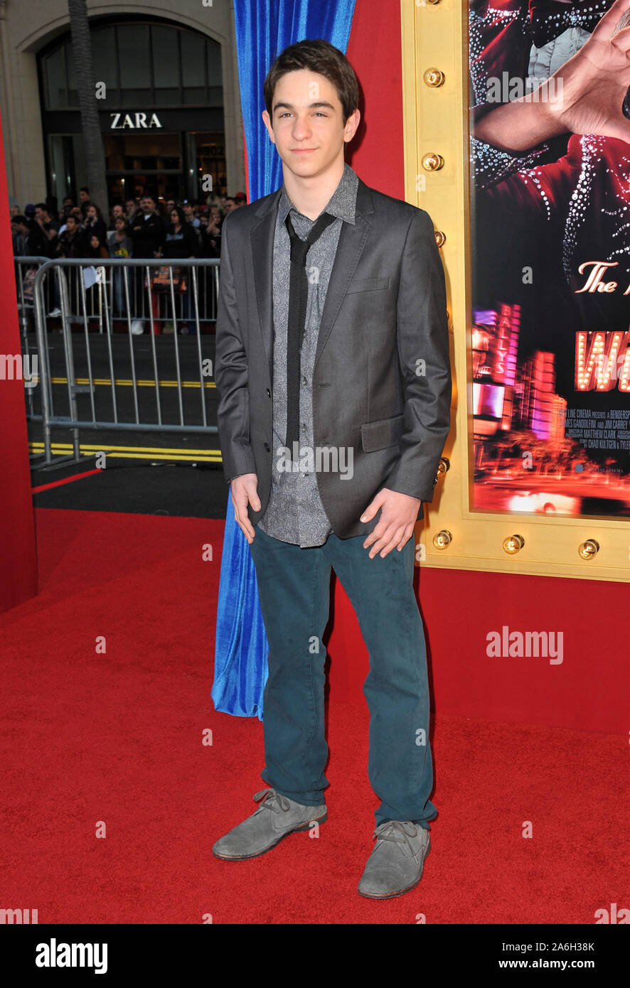 Los Angeles Ca March 11 2013 Zachary Gordon At The World Premiere Of The Incredible Burt Wonderstone At The Chinese Theatre Hollywood C 2013 Paul Smith Featureflash Stock Photo Alamy