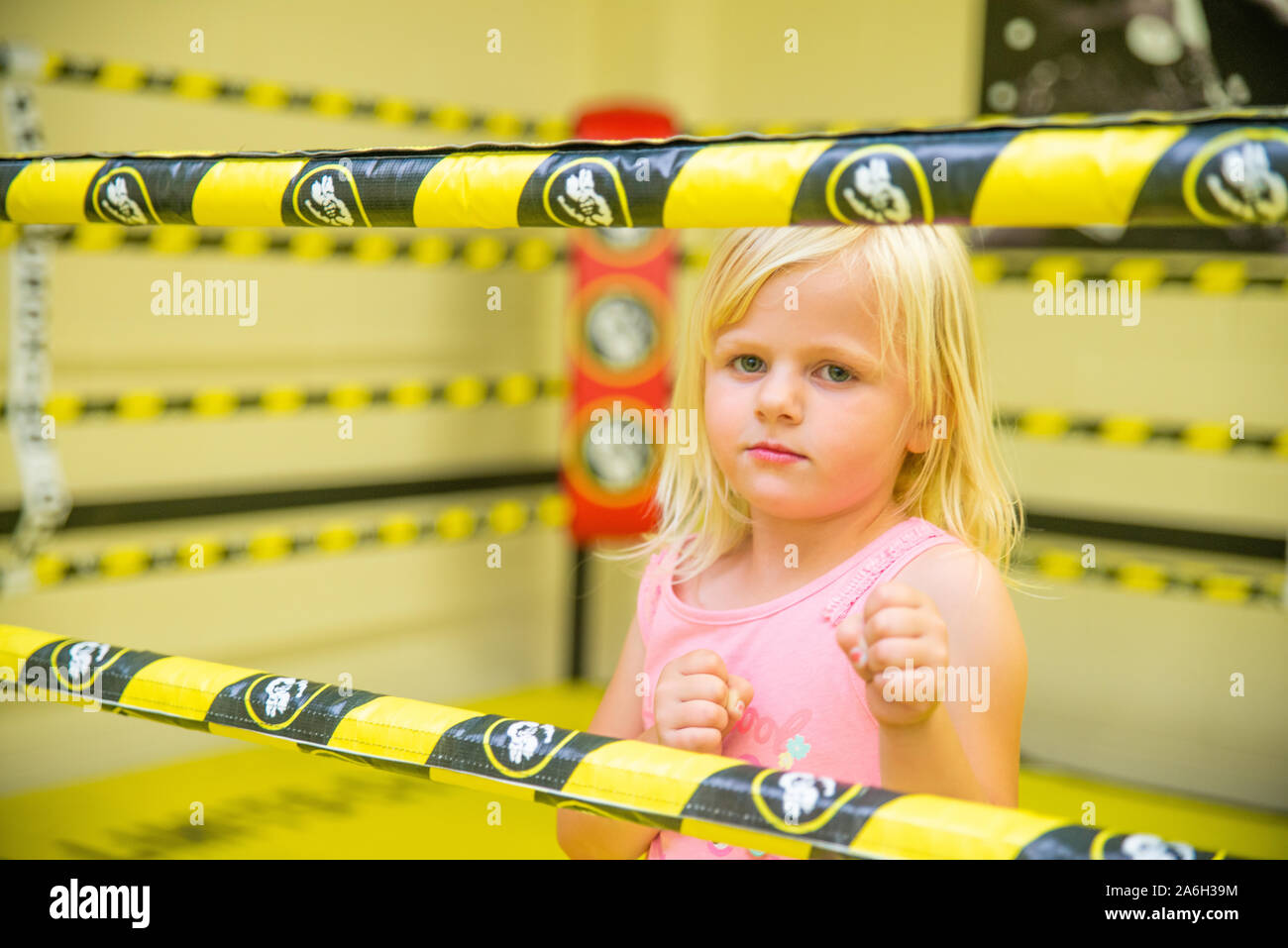 Little girl boxing hires stock photography and images Alamy