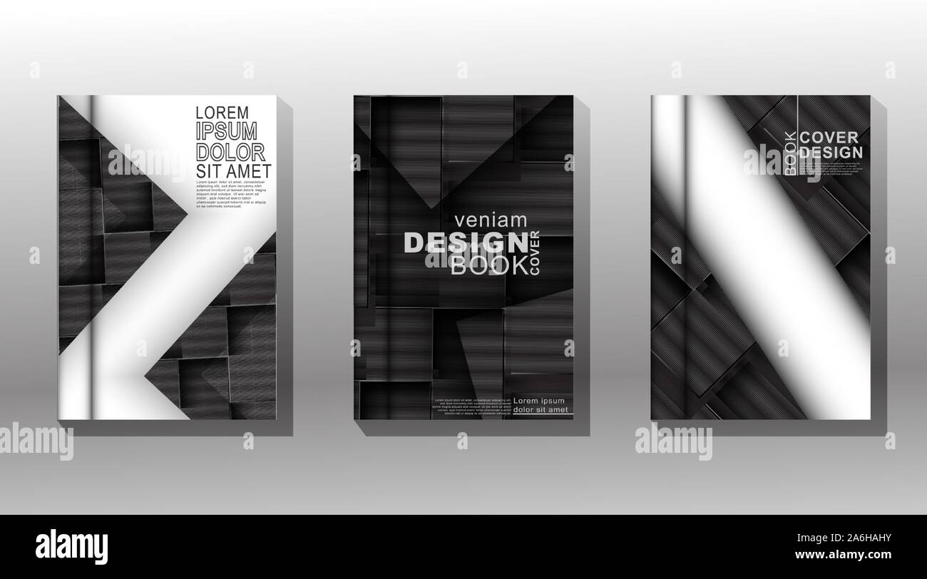 Black And White Book Cover Design