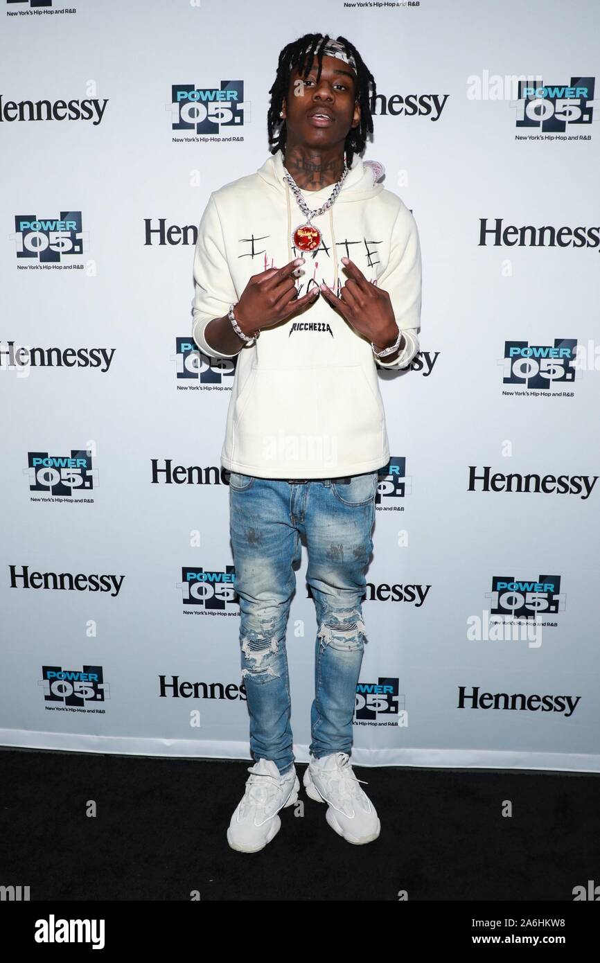 Newark, NJ, USA. 26th Oct, 2019. Polo G in attendance for 105.1 Power  POWERHOUSE 2019 Concert Presented by AT&T and Produced by Live Nation,  Prudential Center, Newark, NJ October 26, 2019. Credit