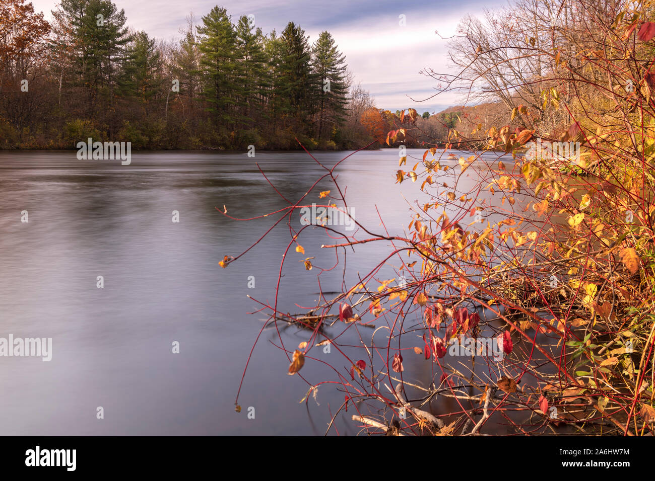 View Landscape of West Canada Creek in Upstate New York Stock Photo Alamy