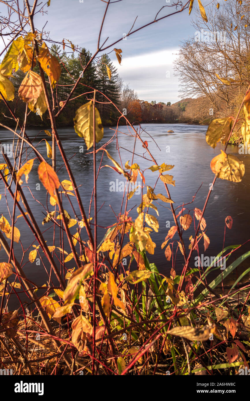View Landscape of West Canada Creek in Upstate New York Stock Photo Alamy