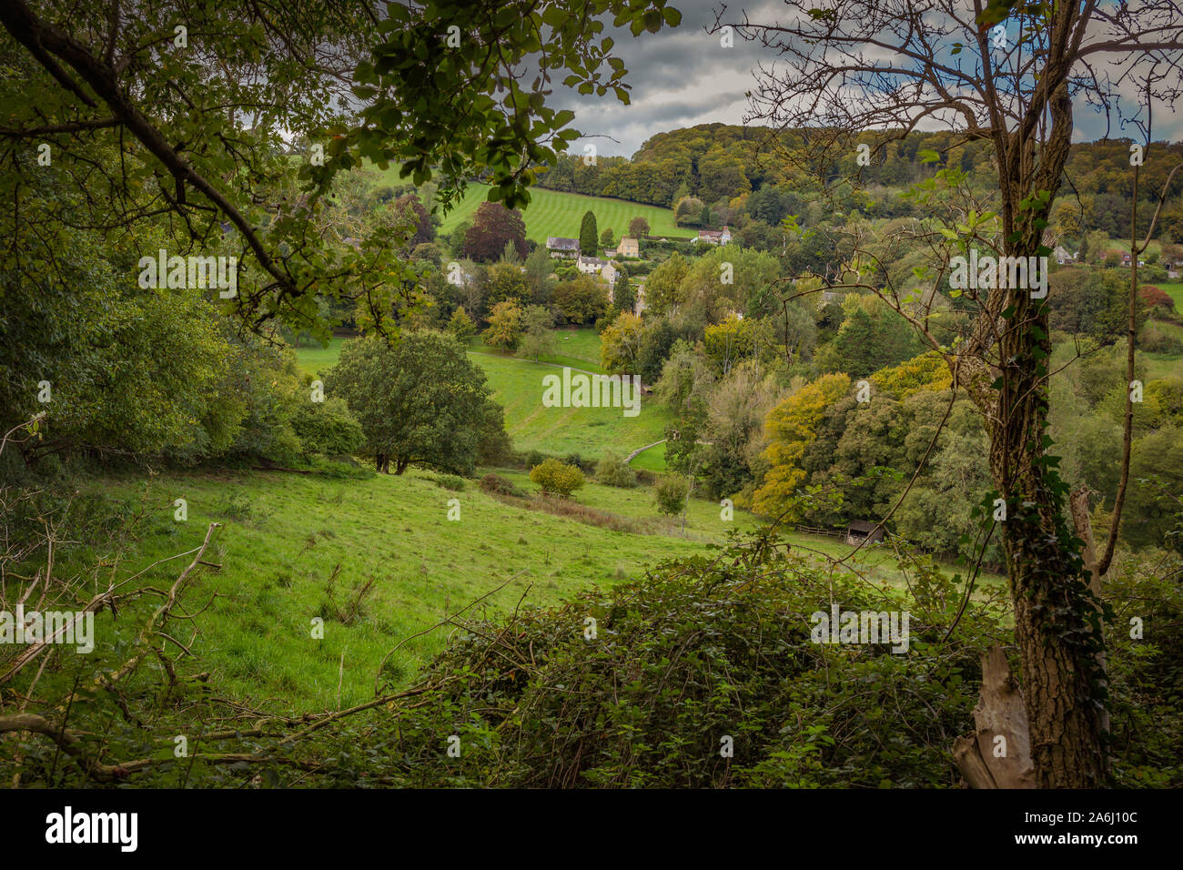 Slad Valley, Gloucestershire Stock Photo