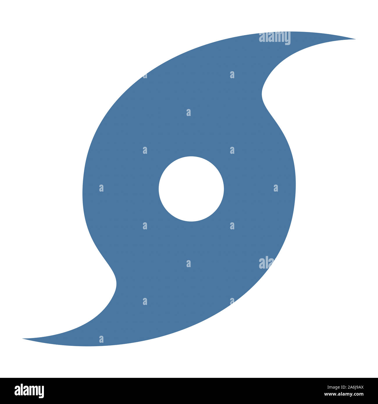 Hurricane symbol icon Stock Photo - Alamy