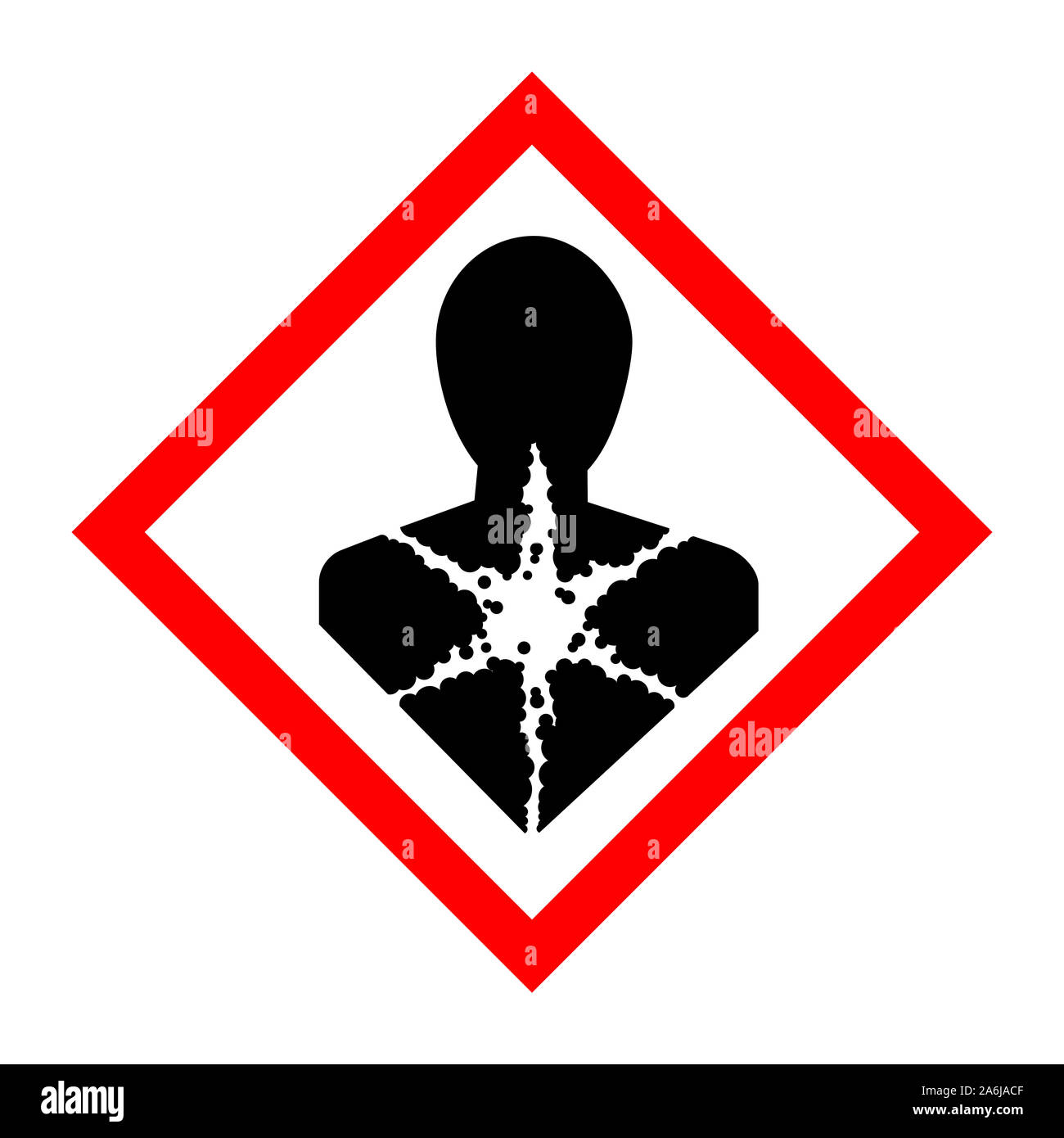 Pictogram for substances hazardous to human health Stock Photo Alamy