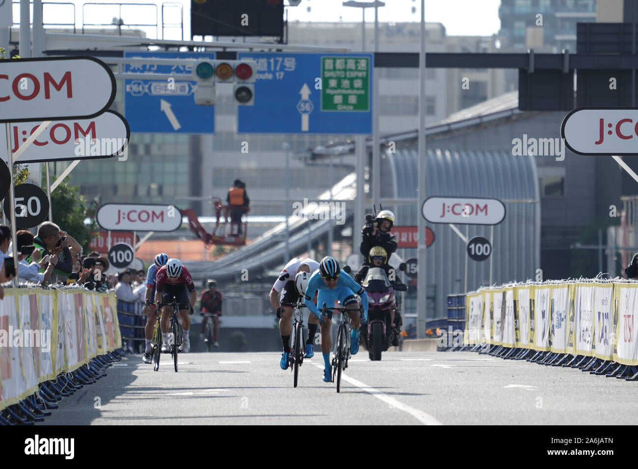 Saya Kuroeda (Shimano Racing Team) wins the sprint race of the 2019