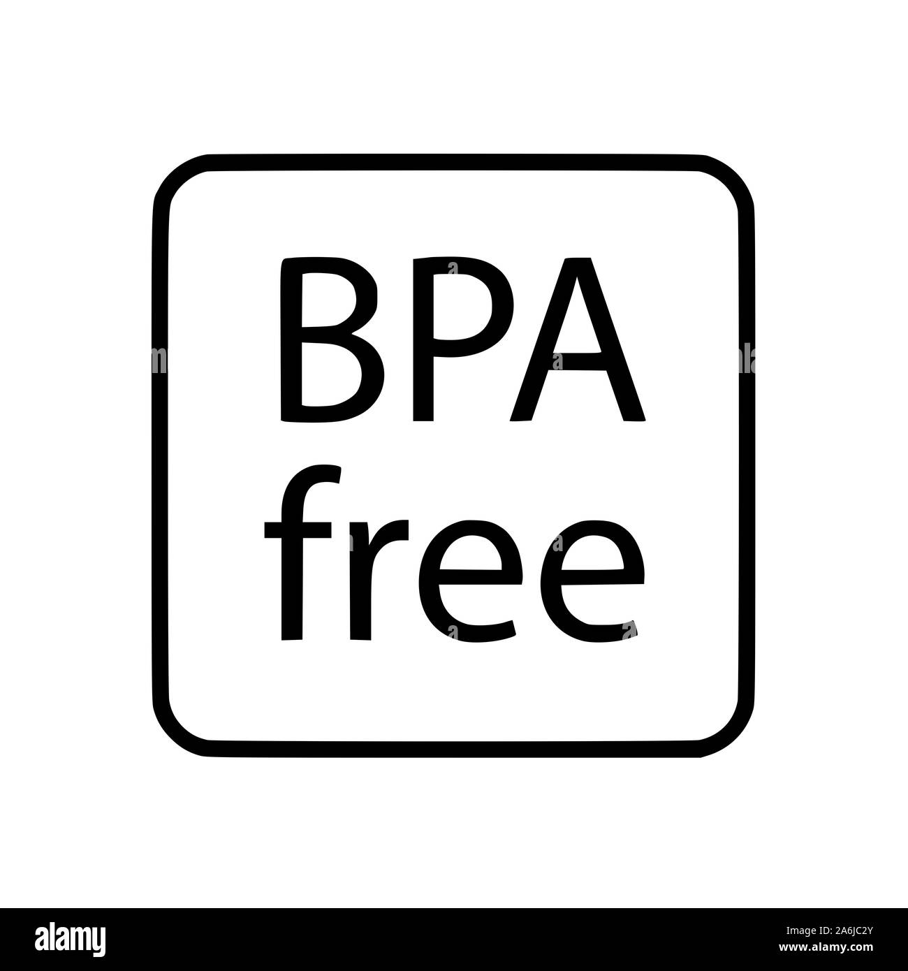 BPA free symbol icon Stock Photo Alamy BPA free symbol icon Stock Photo Alamy