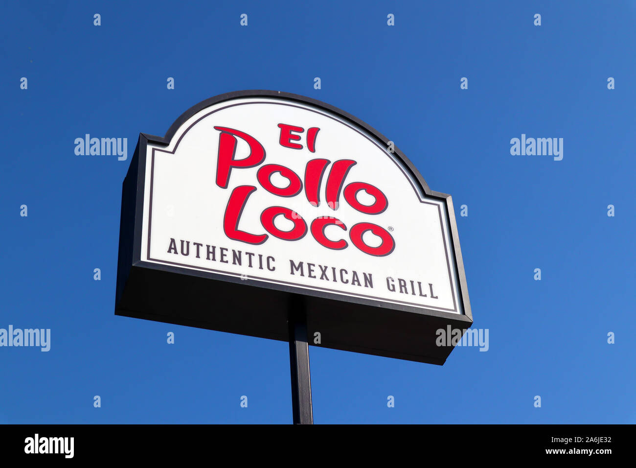 El pollo loco logo hi-res stock photography and images - Alamy