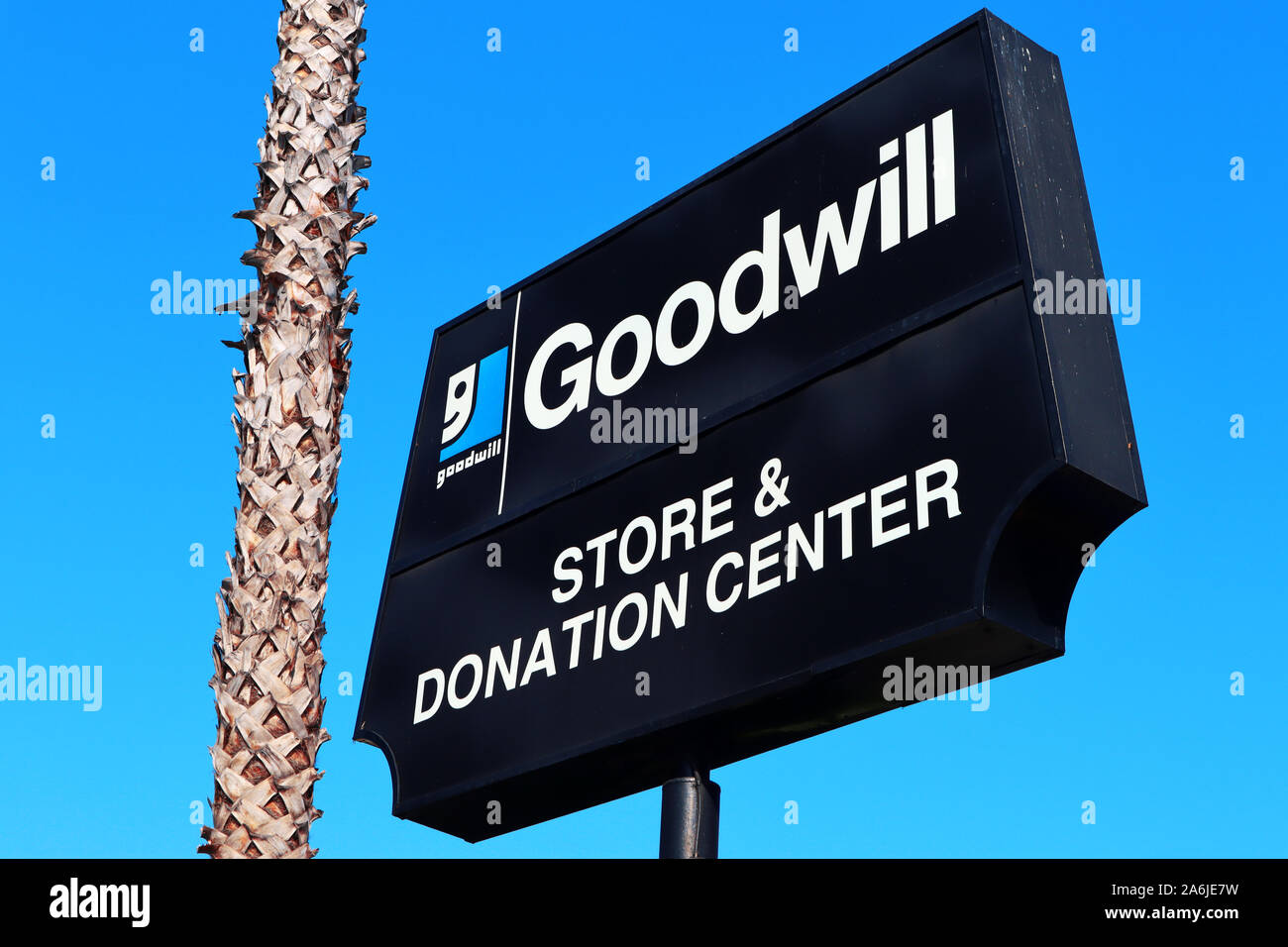Goodwill Store & Donation Center. American nonprofit organization of vocational rehabilitation