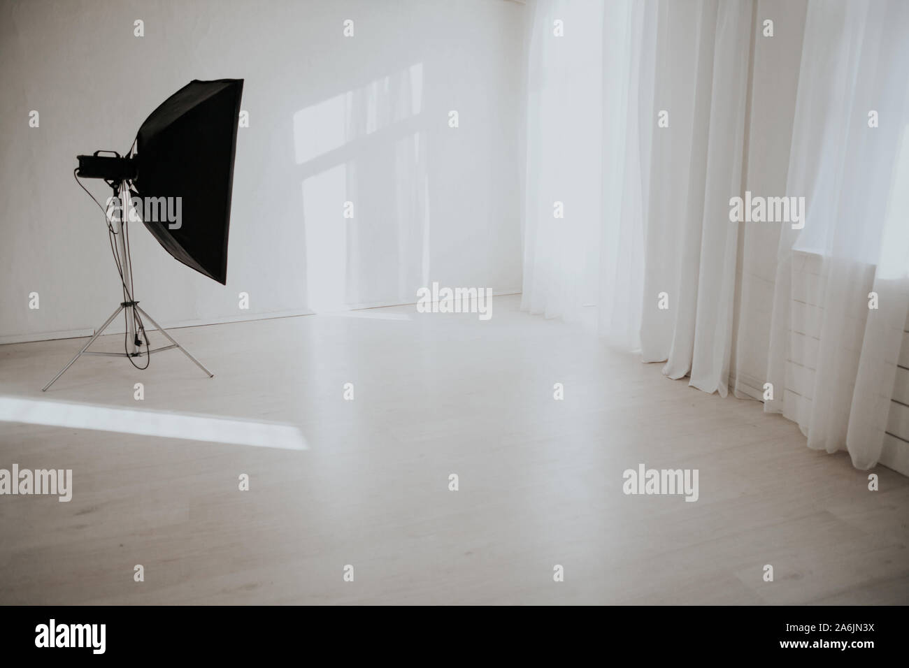 Flash white backgrounds Photo Studio decor white Stock Photo - Alamy