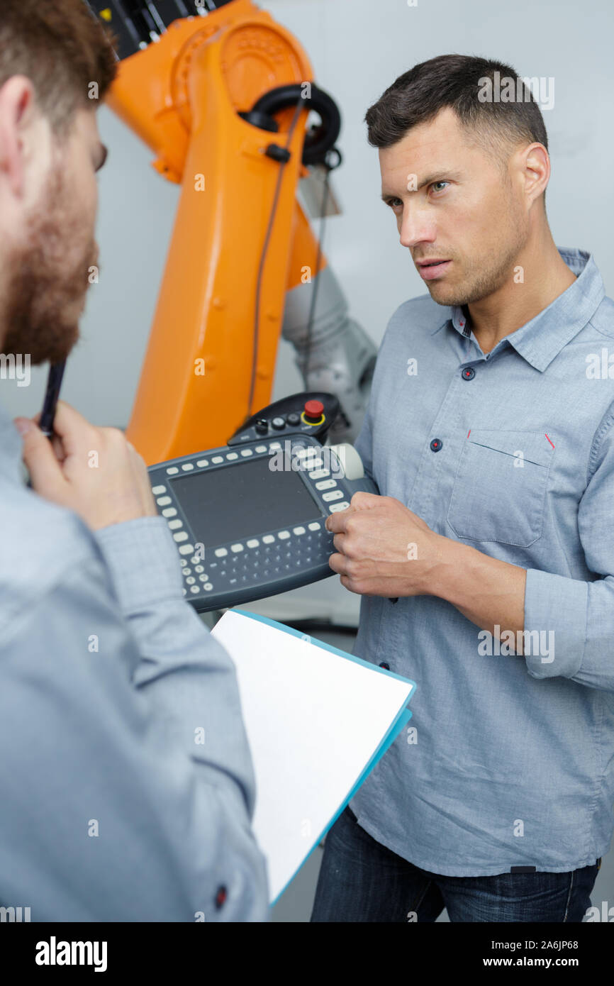 portrait of heavy equipment design engineer Stock Photo Alamy