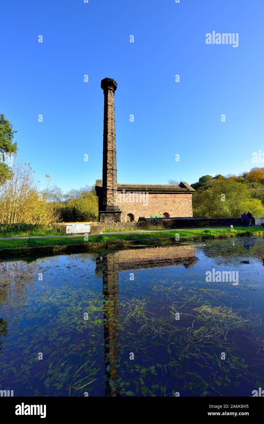 Leawood pump house,Cromford Canal,Derbyshire,England,UK Stock Photo Alamy