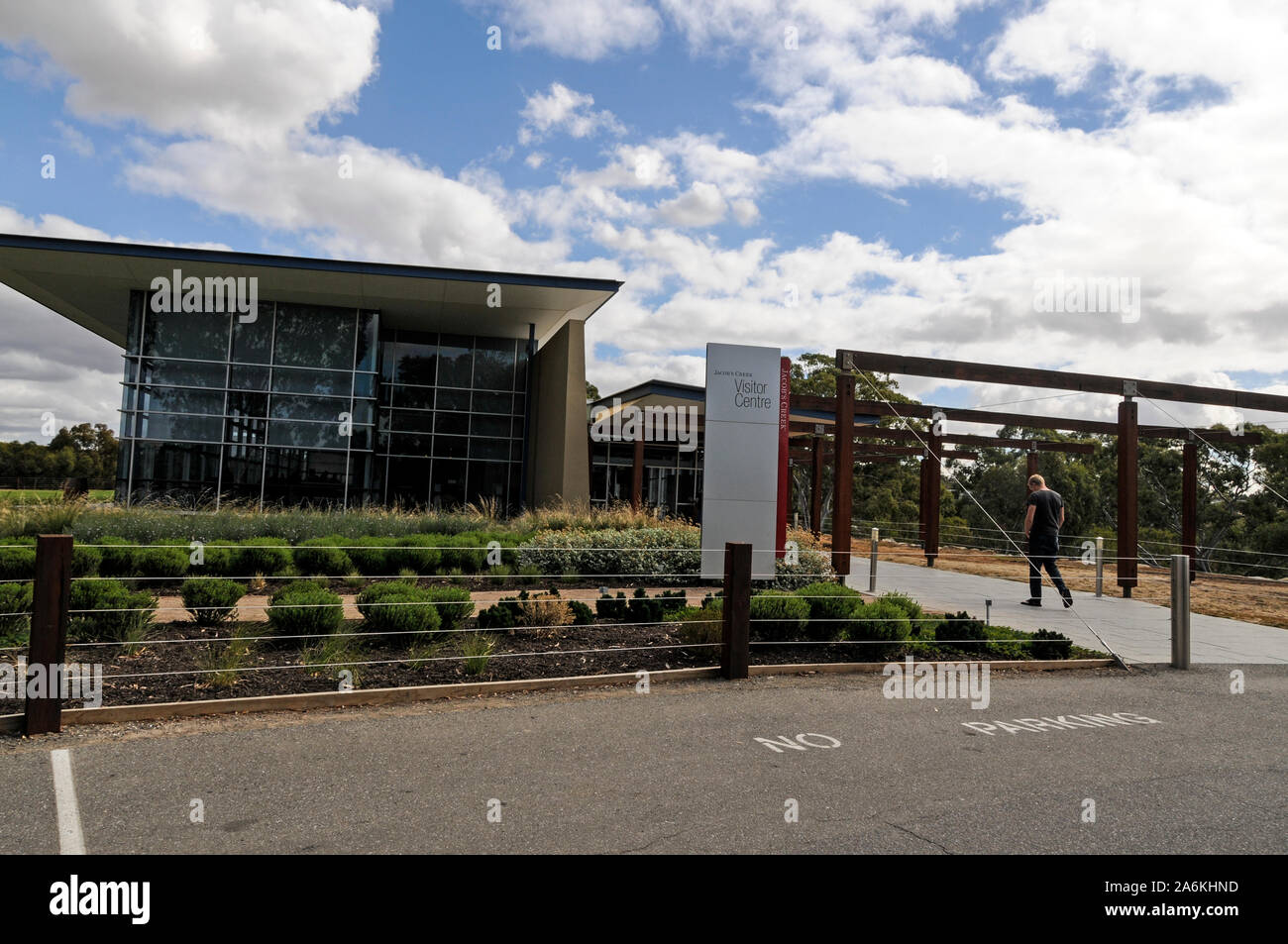 Jacobs Creek visitors centre in the Barossa Valley wine growing region