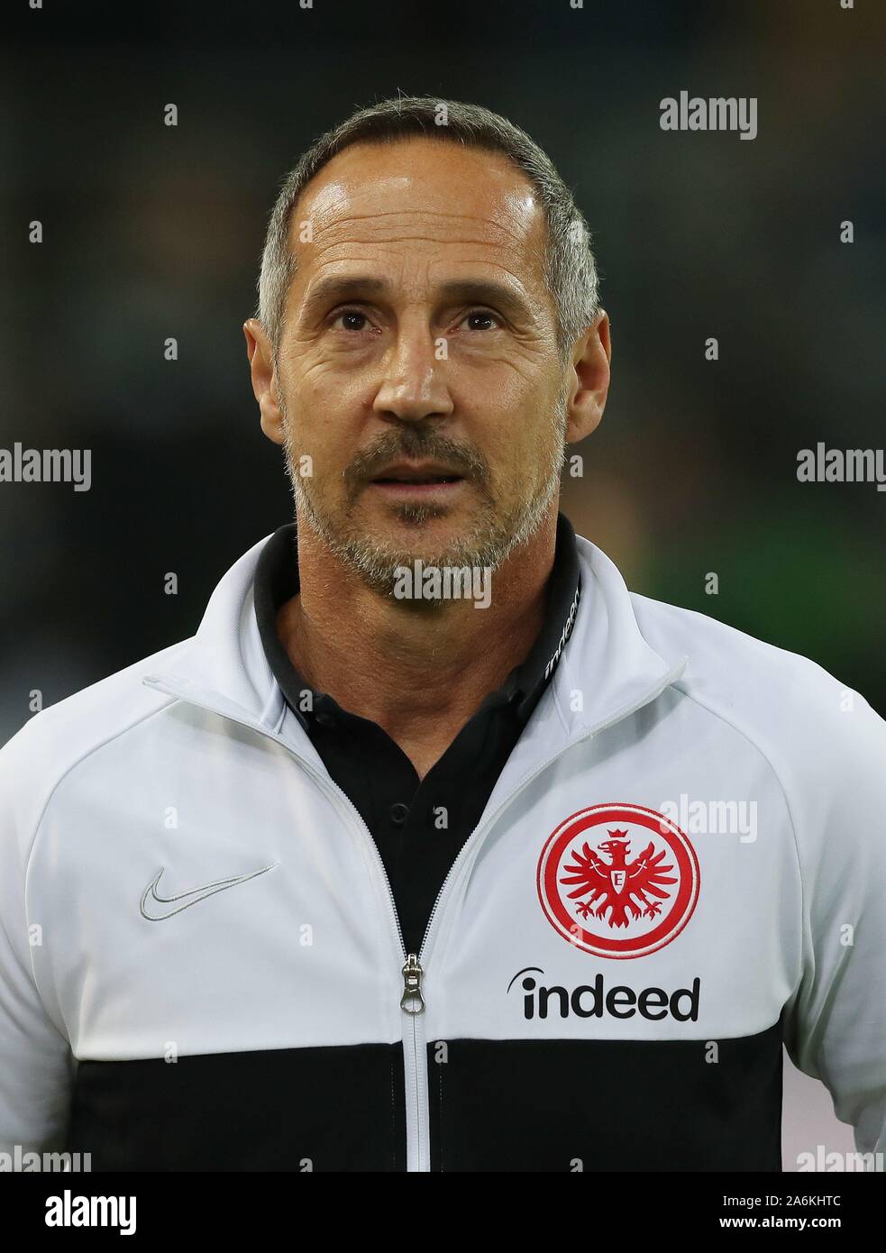 firo: 27.10.2019, football, 1.Bundesliga, season 2019/2020, Borussia  Monchengladbach, Gladbach - Eintracht Frankfurt coach Adi HUTTER, Frankfurt,  Portrait | Stock Photo - Alamy