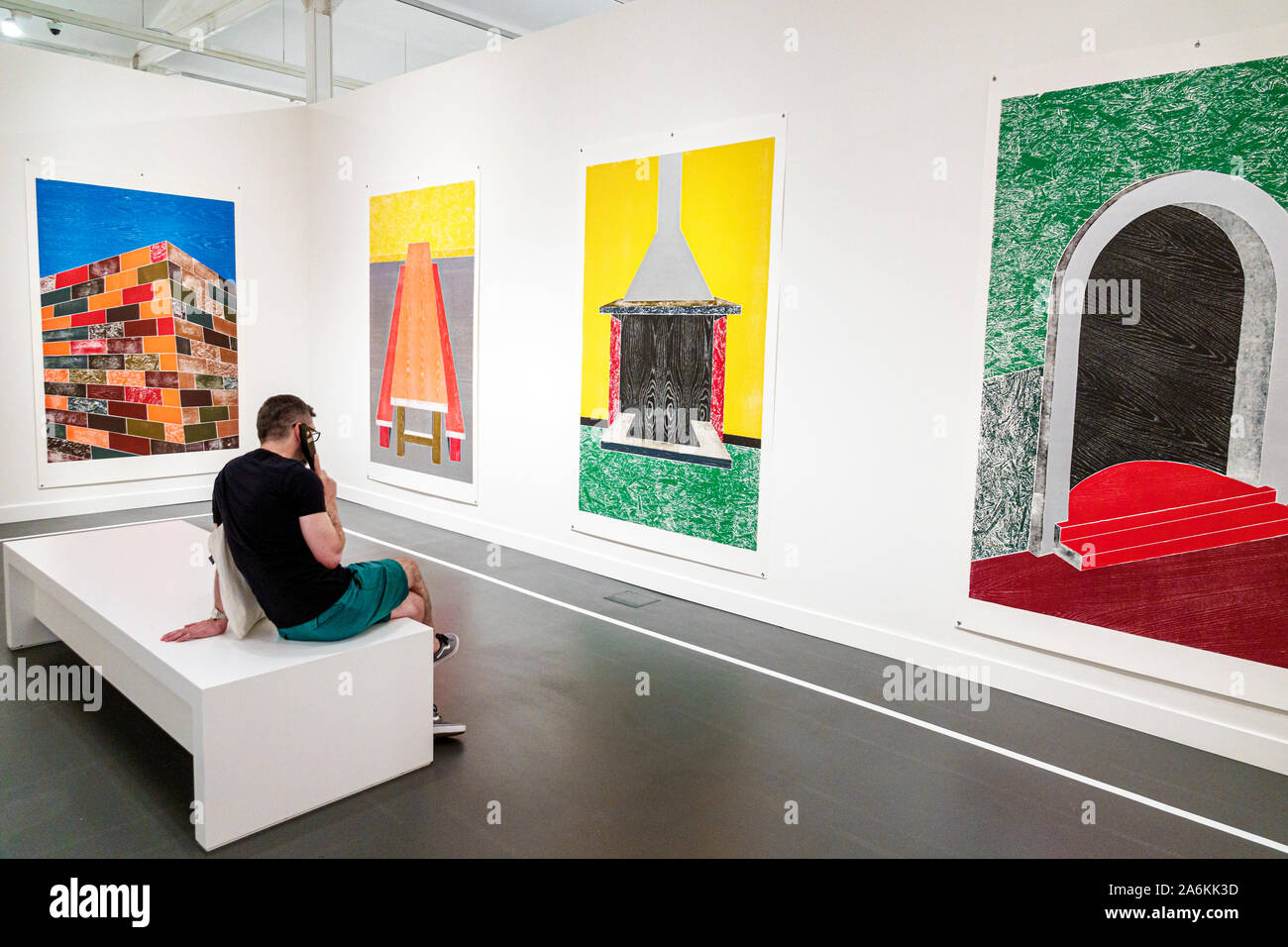 Barcelona Spain,Catalonia Catalunya,Montjuic,CaixaForum,contemporary