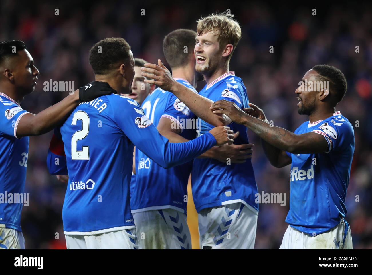 Rangers filip helander celebrates hi-res stock photography and images ...
