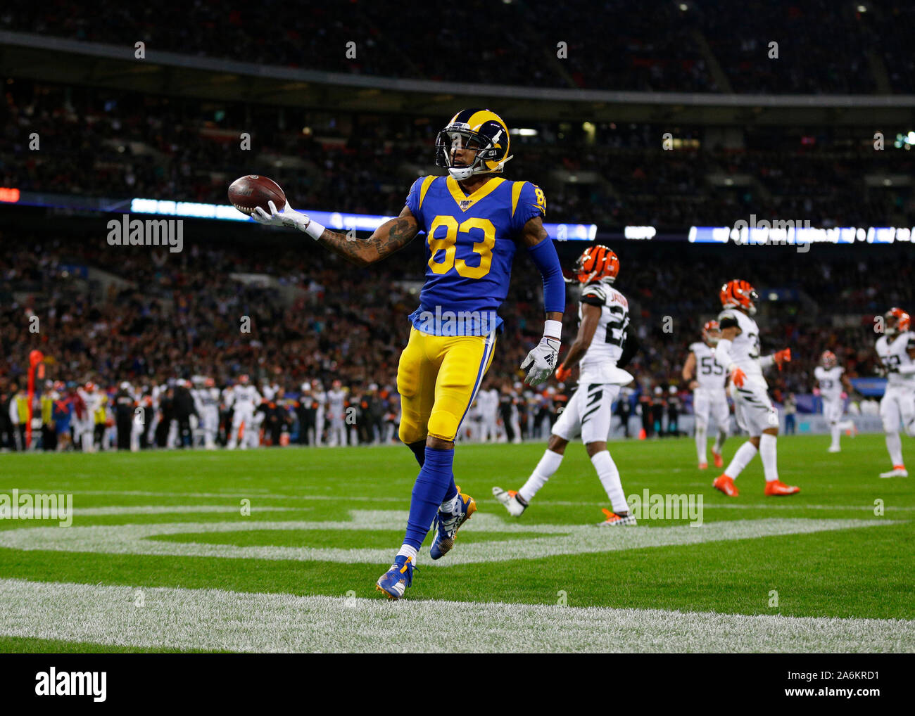 Josh Reynolds Rams Bengals rams 2019 reynolds hi-res stock photography and images - Alamy