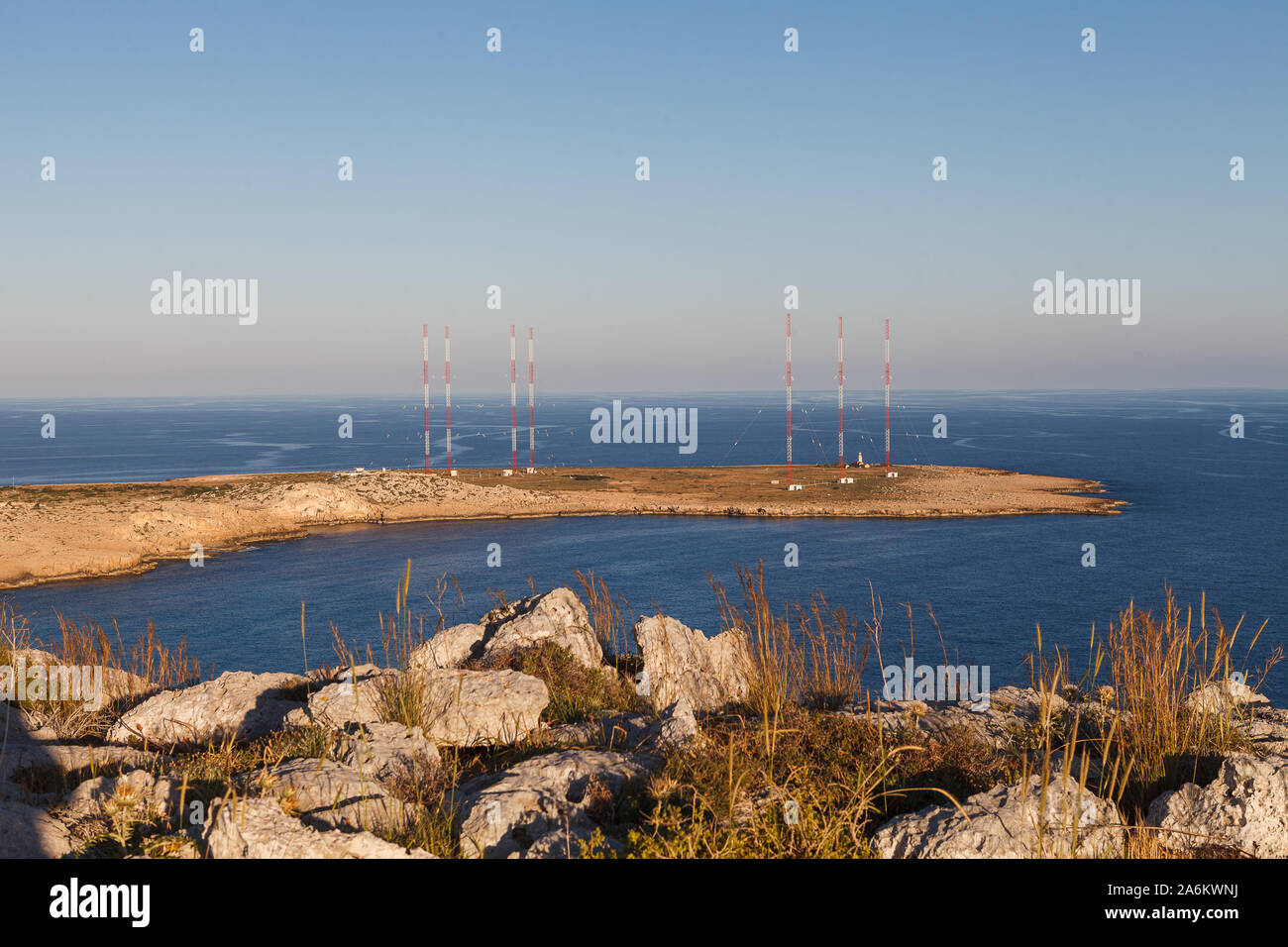 British radar station at Cape Greco on Cyprus Stock Photo - Alamy
