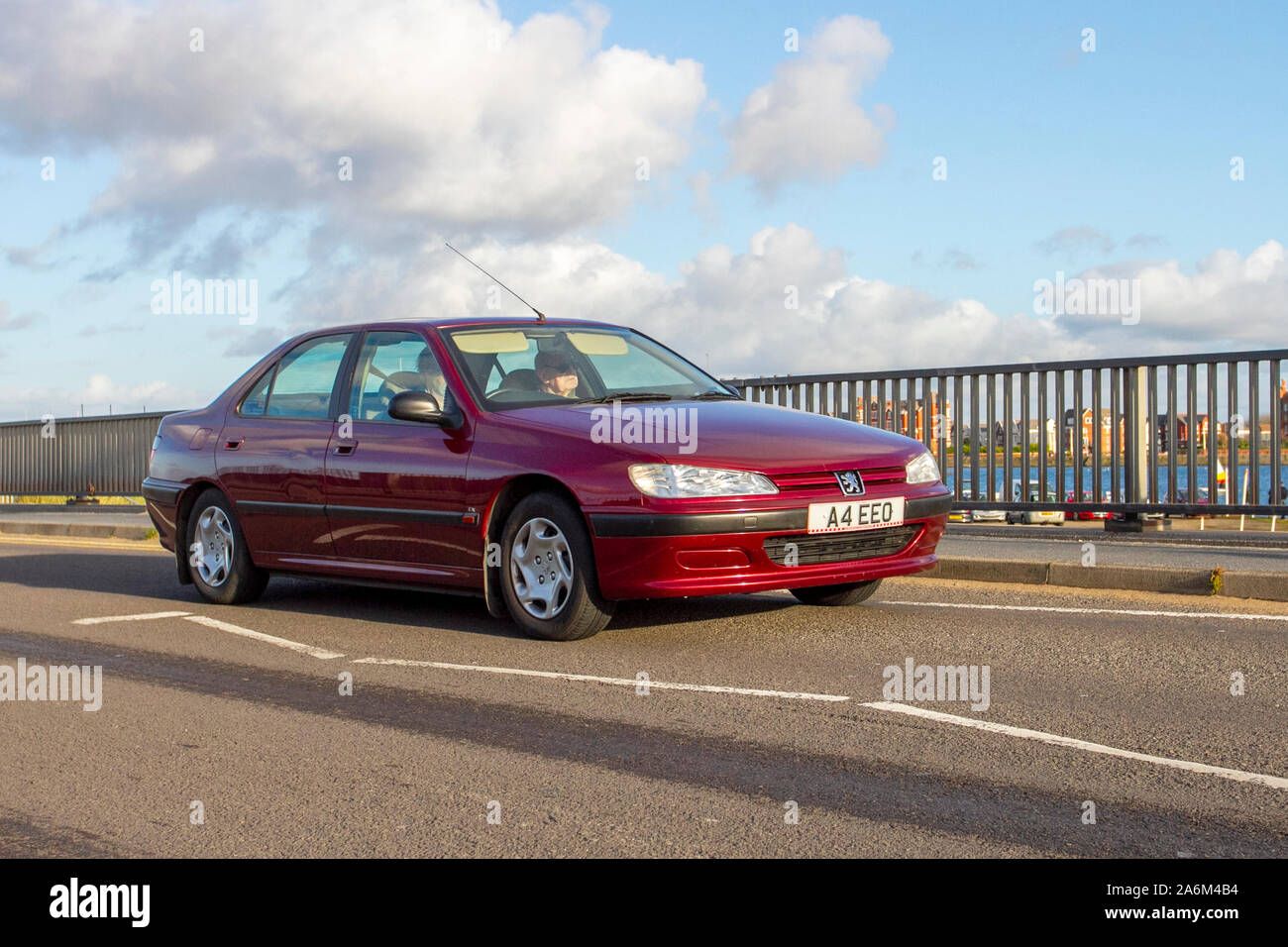 Spotted In China: Peugeot 406 Sedan In Blue