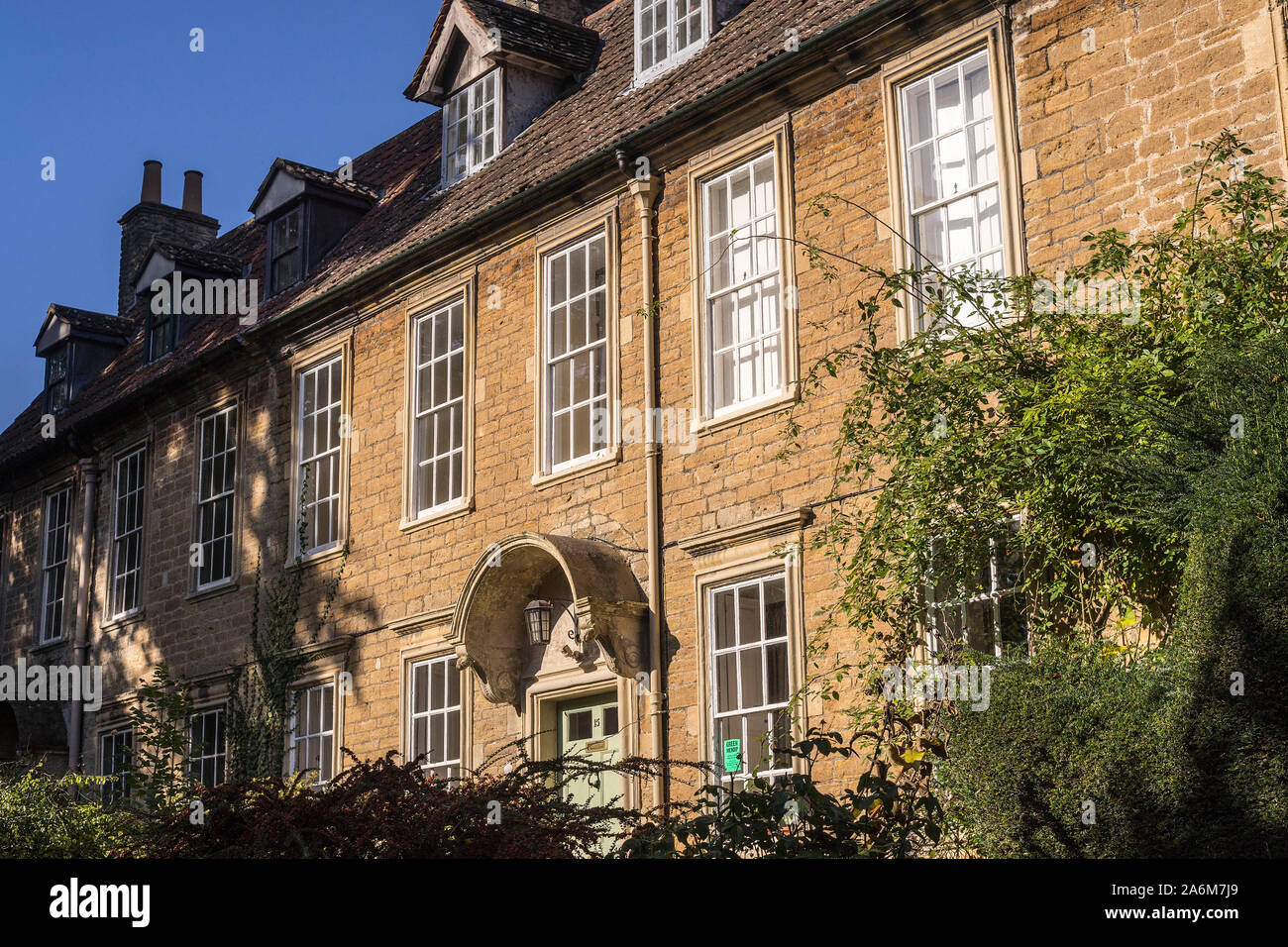 Queen Anne houses, Willow Vale, Frome, Somerset, England, UK Stock