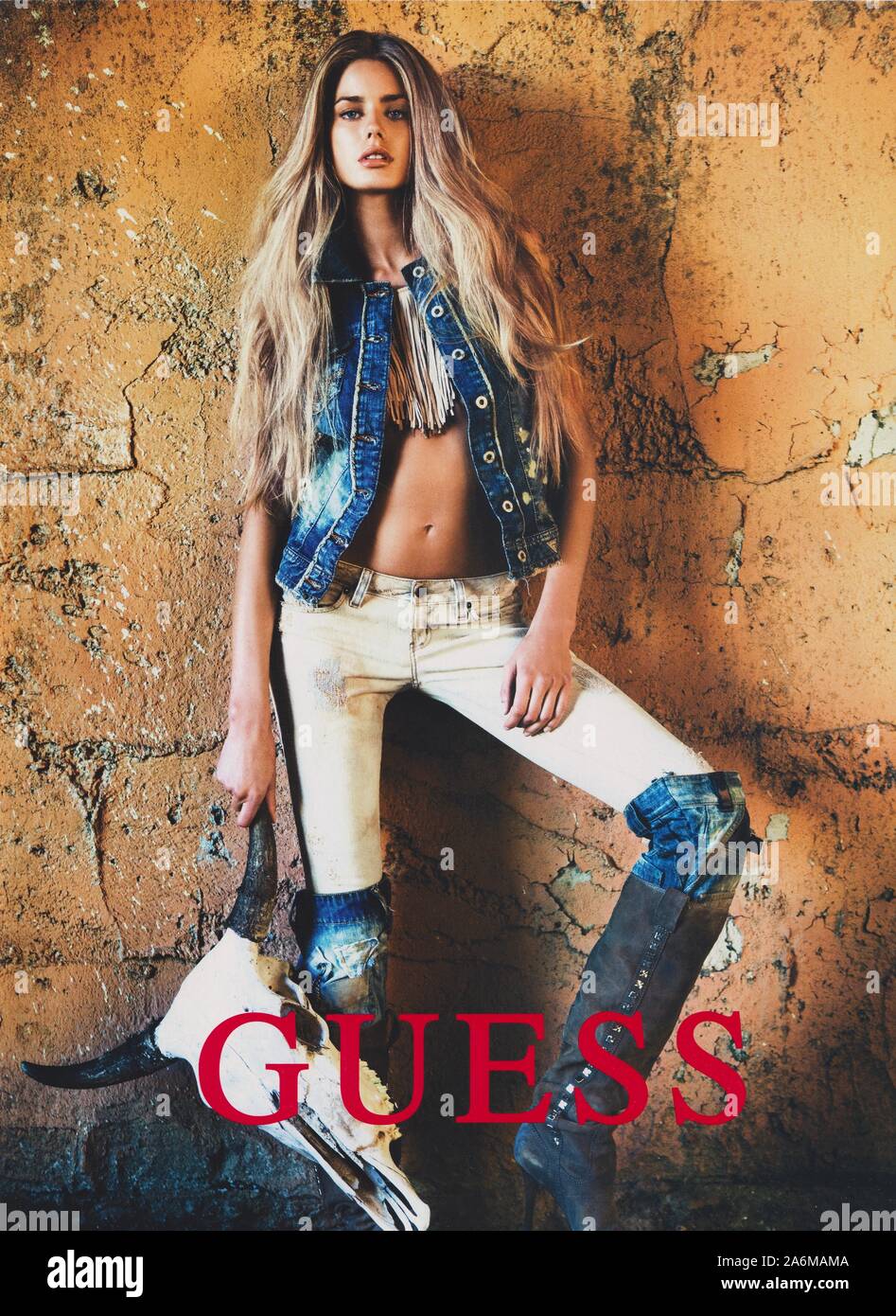guess jeans ads