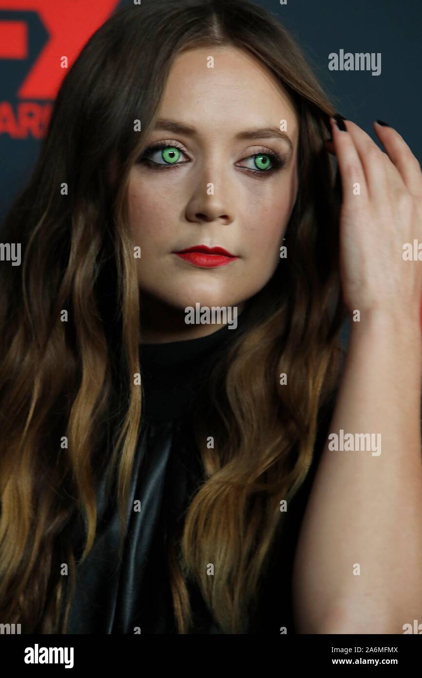 Los Angeles, USA. 26th Oct, 2019. Billie Lourd at arrivals for AMERICAN