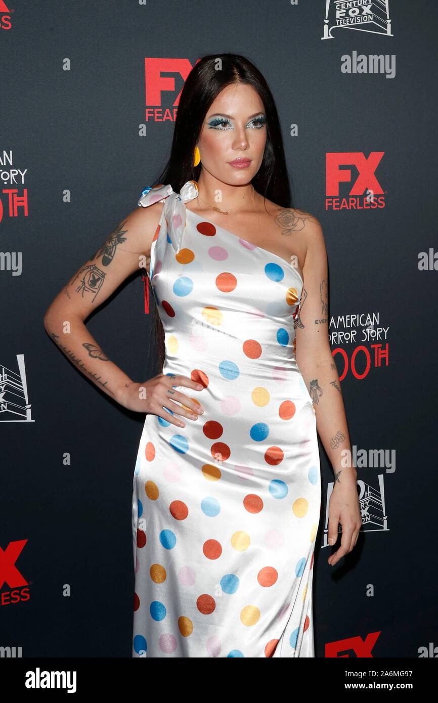 Los Angeles, USA. 26th Oct, 2019. Halsey at arrivals for AMERICAN ...