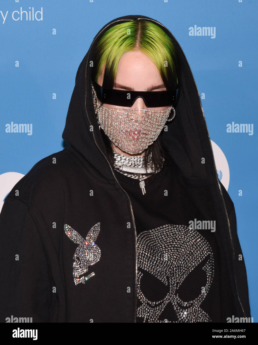 October 26, 2019, West Hollywood, California, USA Billie Eilish