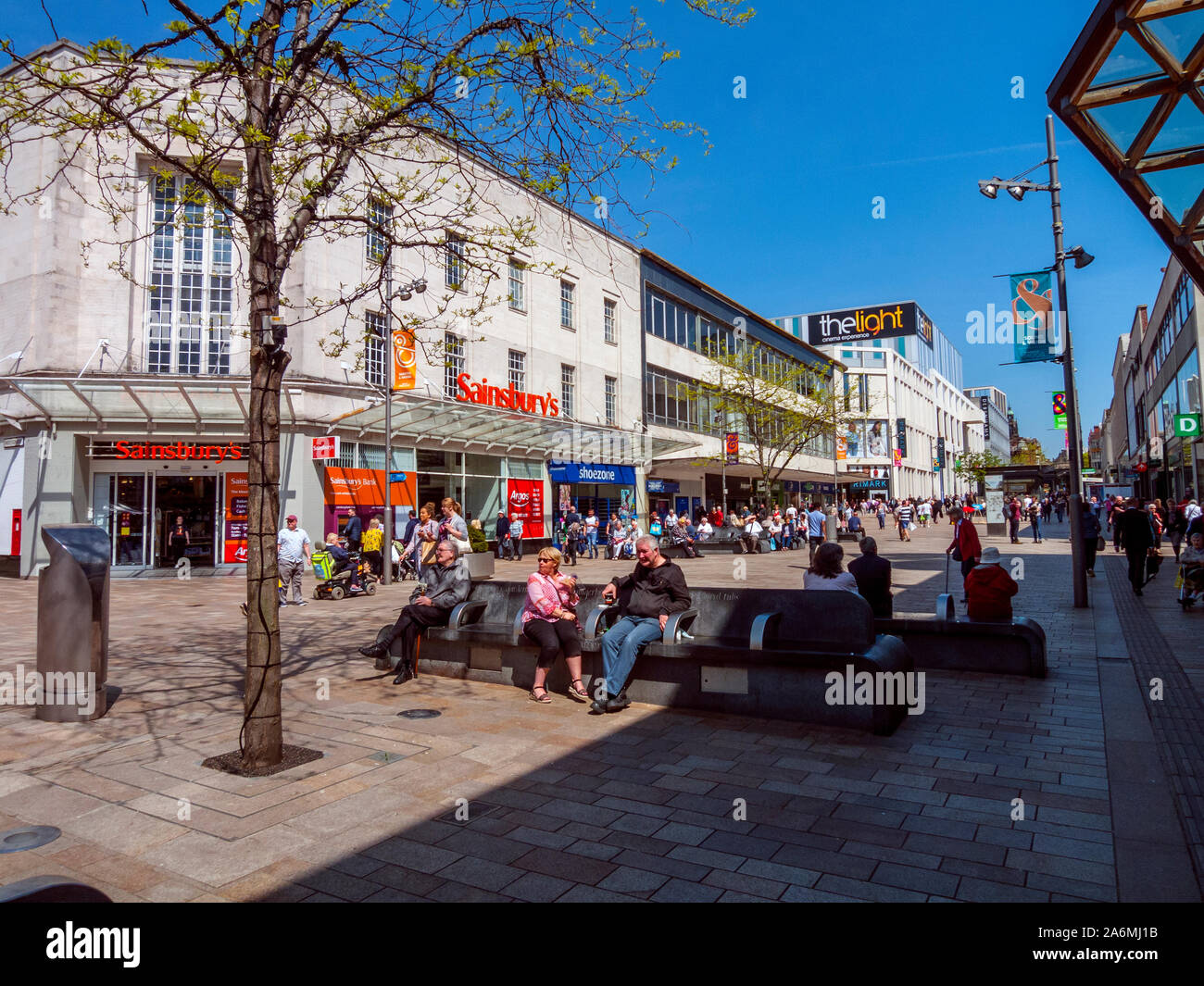 The Moor, Sheffield Stock Photo Alamy