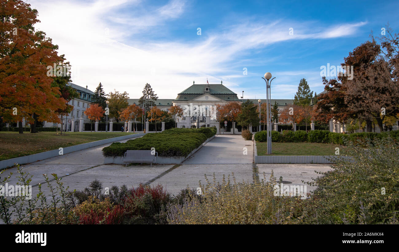 Government Office of the Slovak Republic Stock Photo