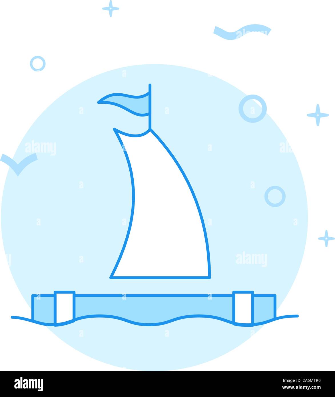 Simple raft Stock Vector Images - Alamy