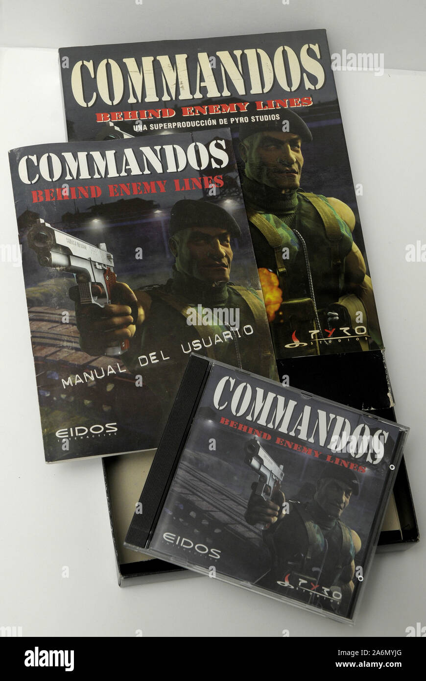 Commandos pc game; Pyros Studio Stock Photo