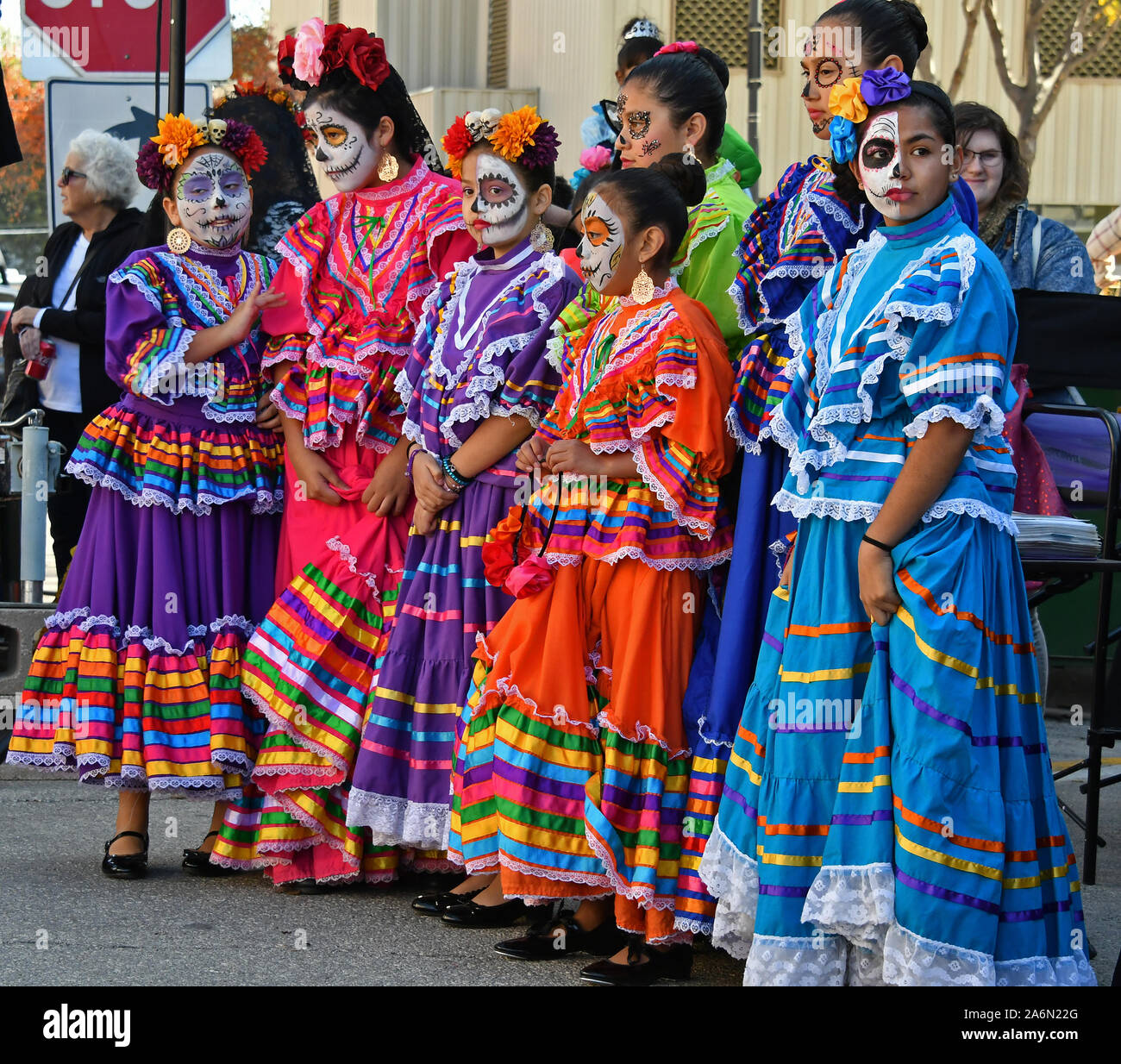 Emporia Kansas USA October 26 2019 Day of the Dead Dia de los