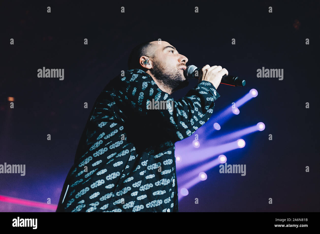 Milan Italy 27 October 2019 Coez live at  Mediolanum Forum © Giulia Manfieri / Alamy Stock Photo