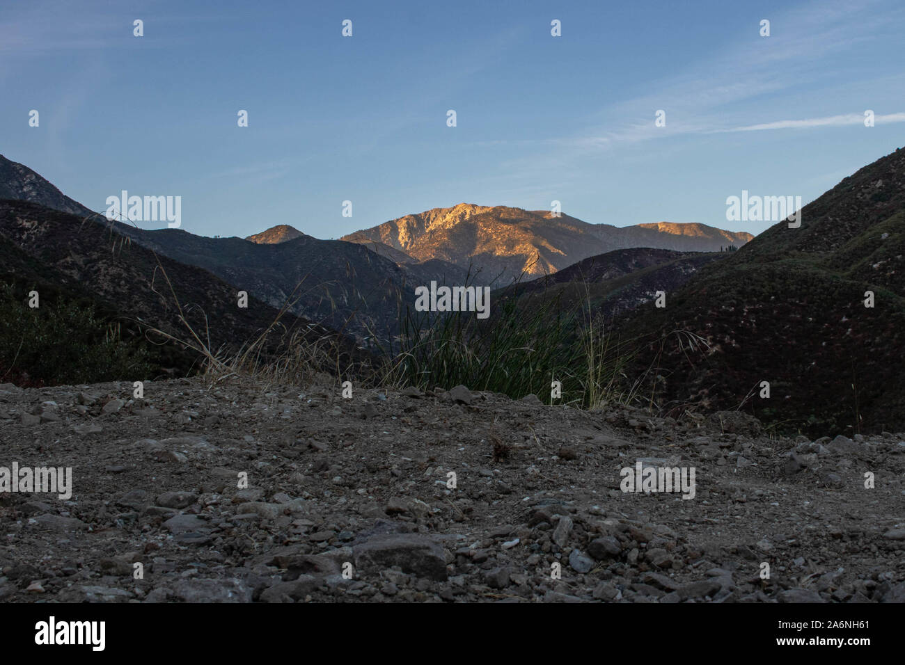 Mount Baldy landscape Stock Photo