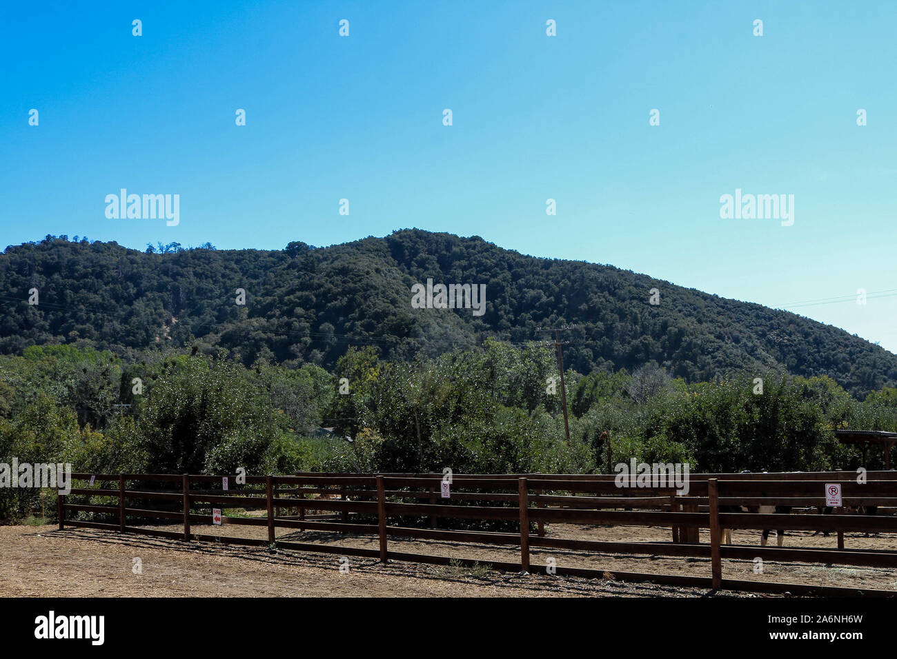 California Mountains Stock Photo