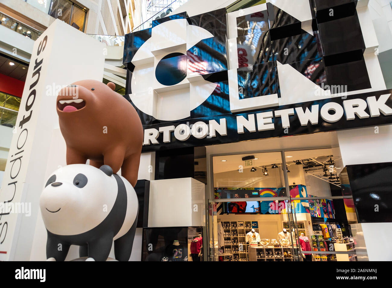 Cartoon Network Studio Tours and gift shop at the CNN