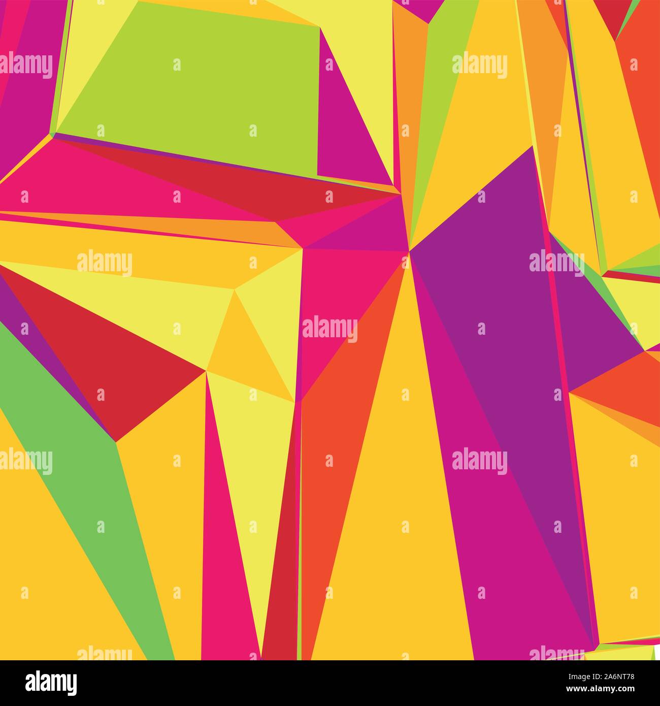 Abstract background with colorful triangles for magazines, booklets or mobile lock screen Stock Vector