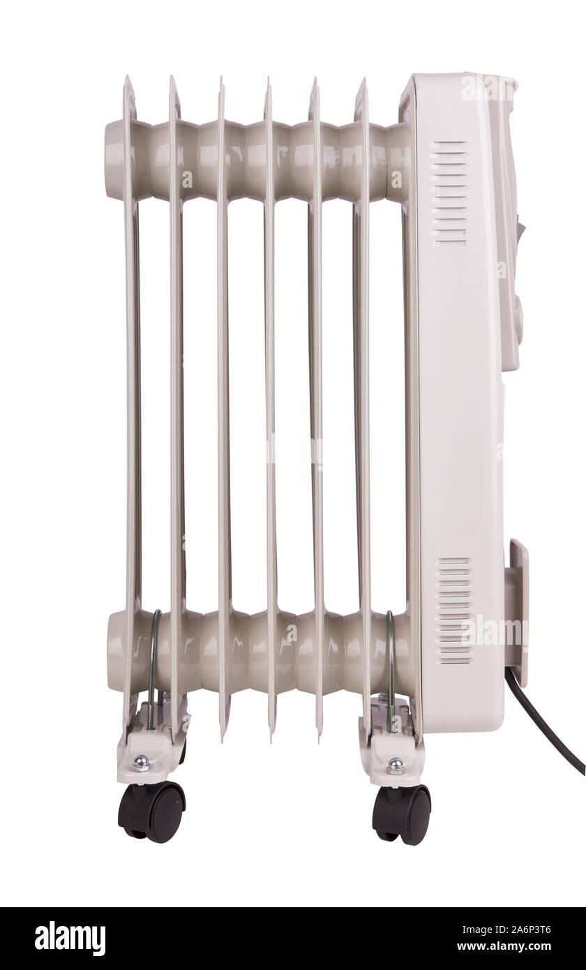 Isolated white oil radiator thermostat hi-res stock photography and images  - Alamy