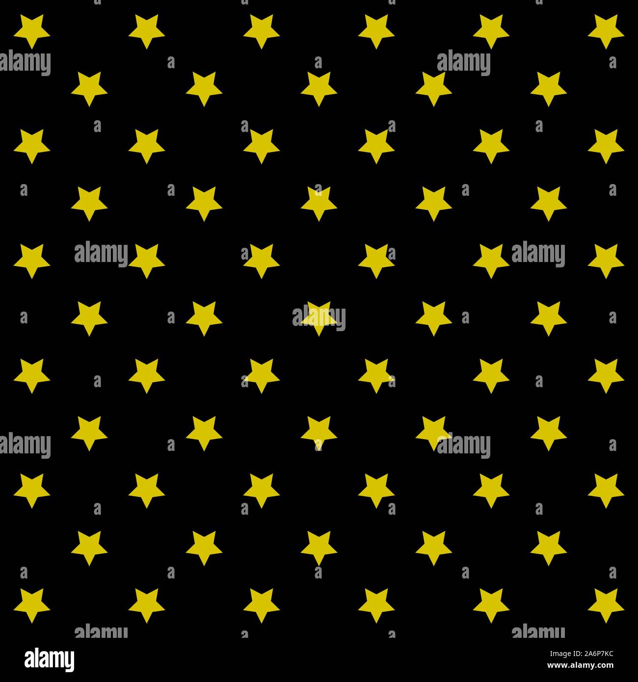 Abstract Seamless Wallpaper Stars Gold With Black Background Texture Vector Illustration Stock Vector Image Art Alamy