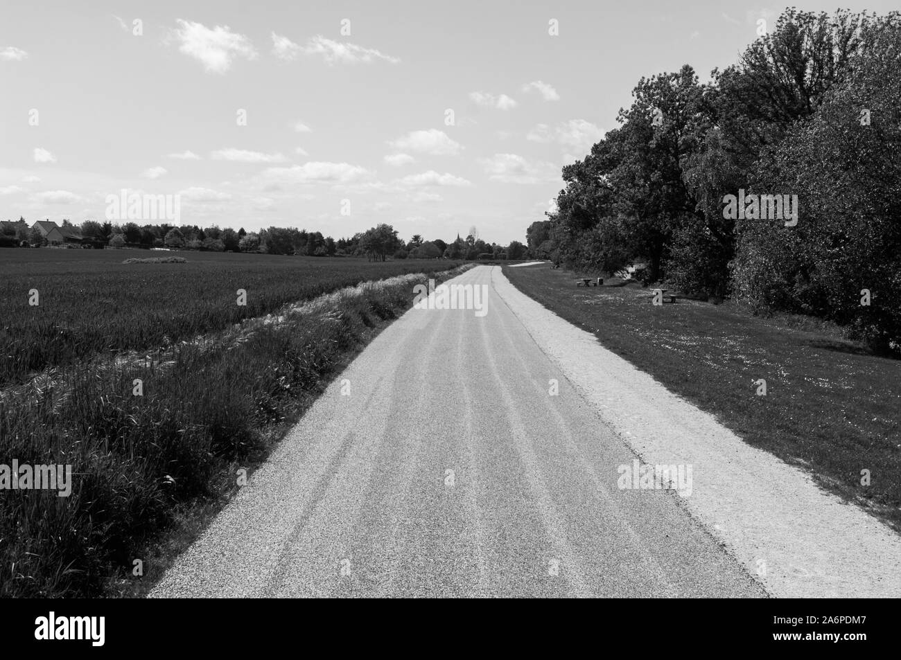Rural tourism france Black and White Stock Photos & Images - Alamy