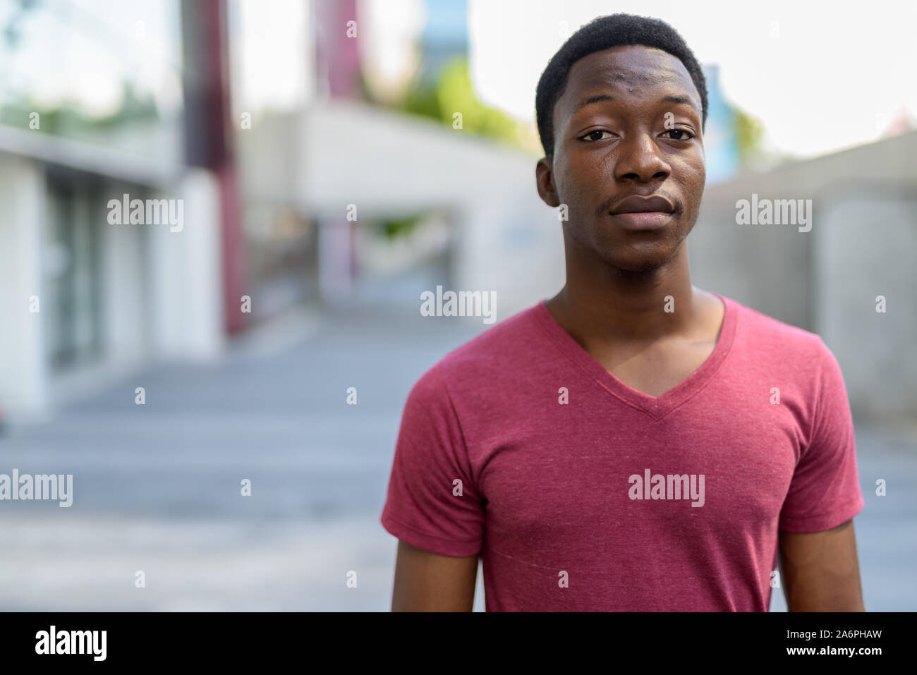 Attractive african man in hi-res stock photography and images - Alamy