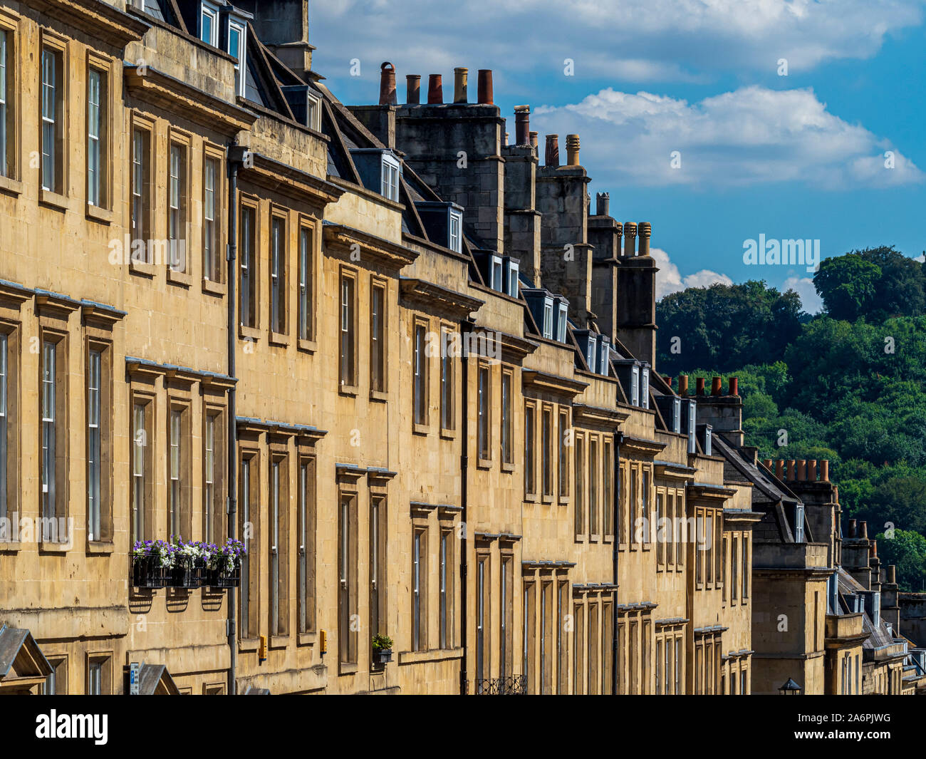 A row of town houses in Bath, Somerset, UK Stock Photo Alamy