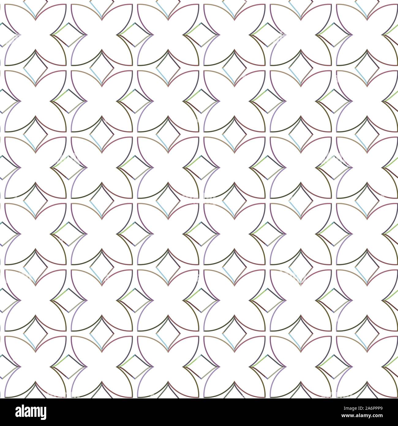 Geometric ornamental vector pattern. Seamless design texture Stock ...