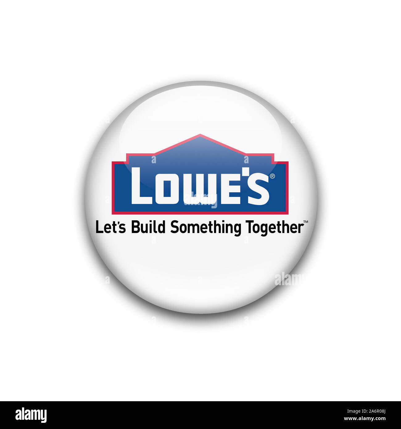 Lowes logo Stock Photo