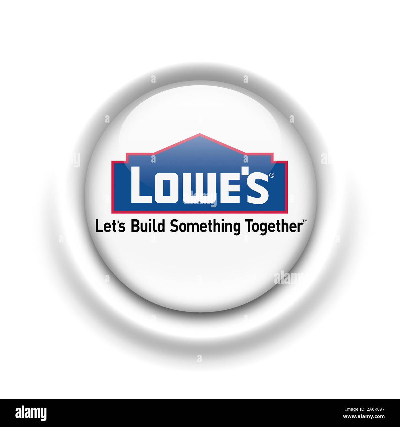 Lowes logo Stock Photo