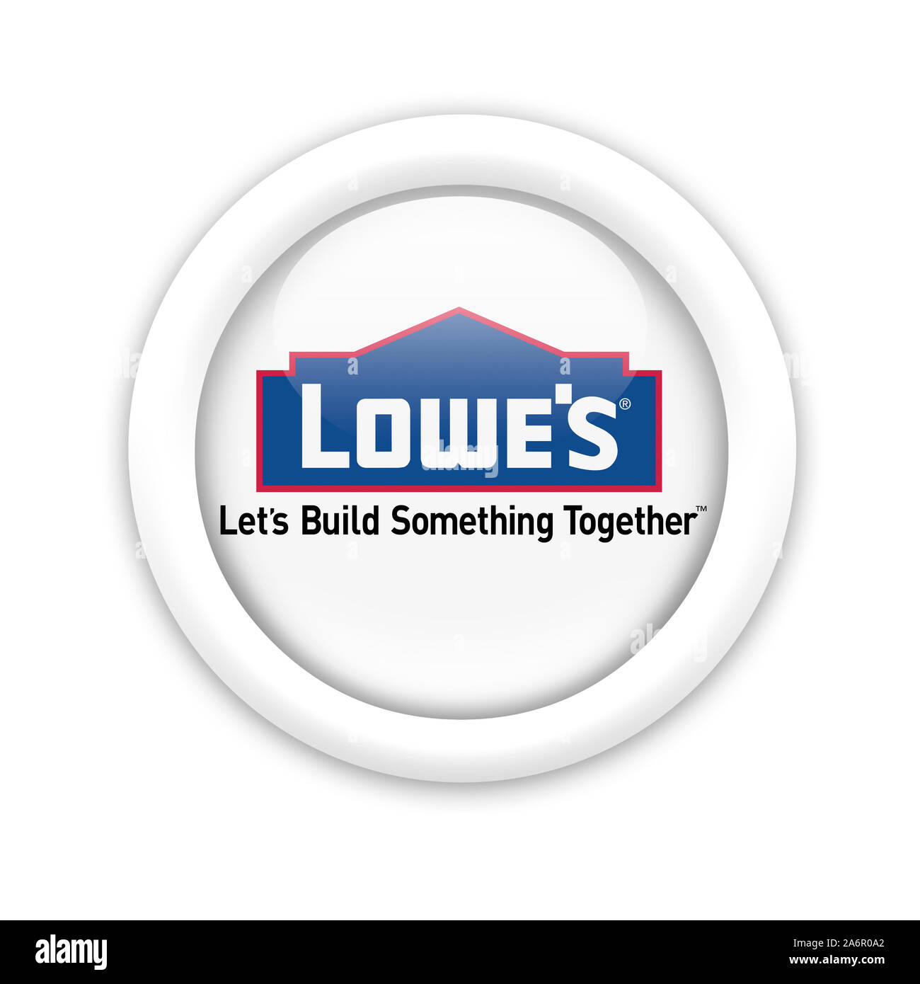 Lowes logo Stock Photo