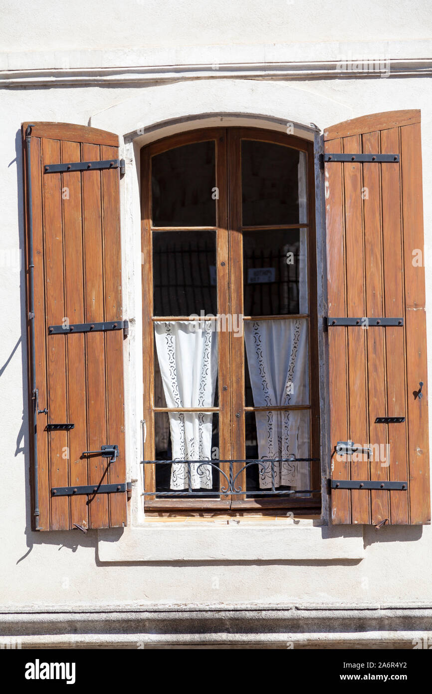 Wooden window shutters hires stock photography and images Alamy